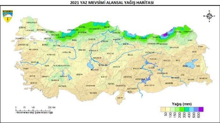 YAĞIŞLARDA KARADENİZ VE EGE'DE İKİ REKOR