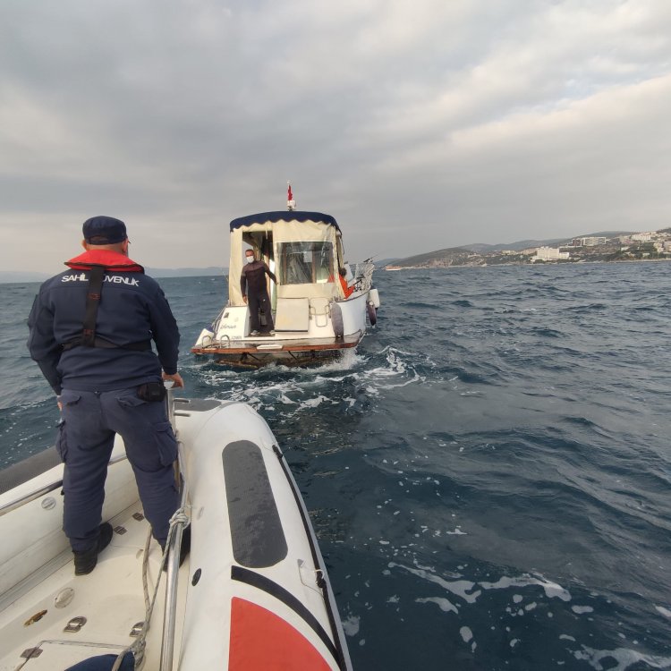 Kuşadası denizleri güvenlik ekiplerine emanet