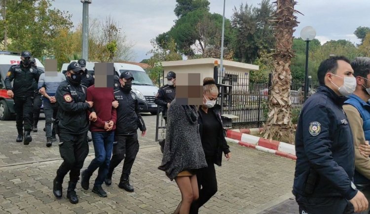 Aydın'daki şüpheli partiden uyuşturucu çıktı