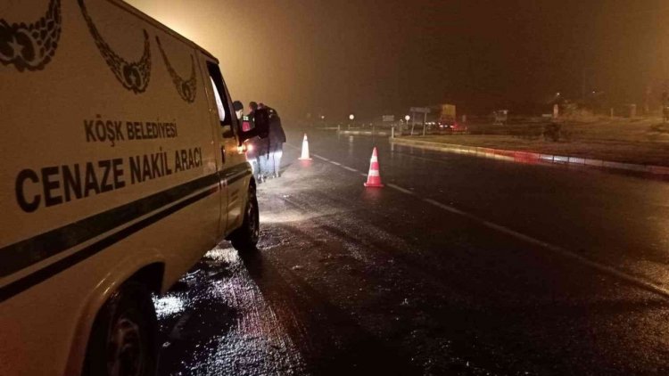 Aydın Denizli yolunda trafik kazası: 1 ölü