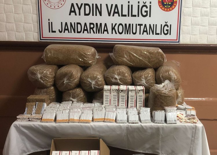 SÖKE'DE KAÇAK SİGARAYA DARBE