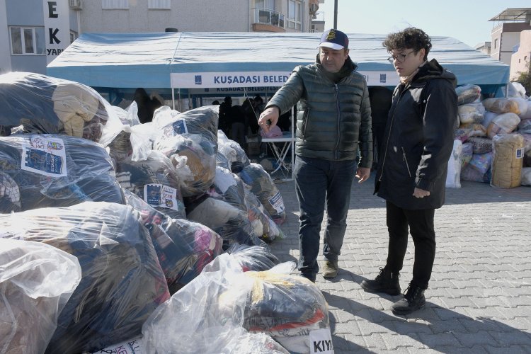 KUŞADASI TEK YÜREK OLDU 4251 DEPREMZEDEYİ MİSAFİR EDİYOR