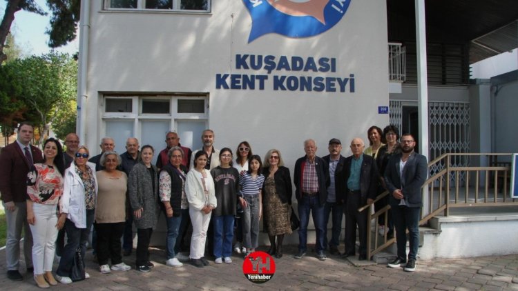 KUŞADASI KENT KONSEYİ'NDEN GELENEKSEL BAYRAMLAŞMA