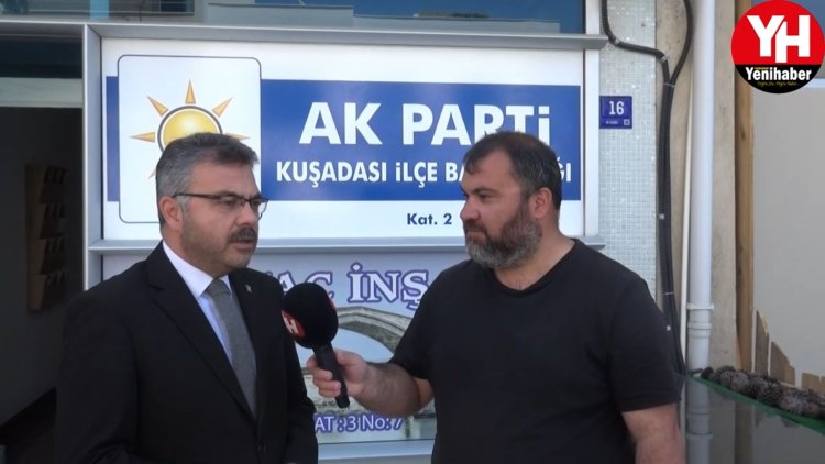 AK PARTİ AYDIN MİLLETVEKİLİ ADAYI ÖMER ÖZMEN GAZETEMİZE KONUŞTU