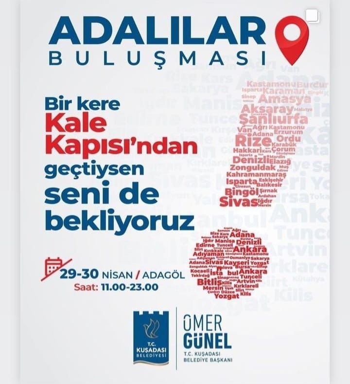 ADALILAR GÜNÜ BUGÜN BAŞLIYOR!