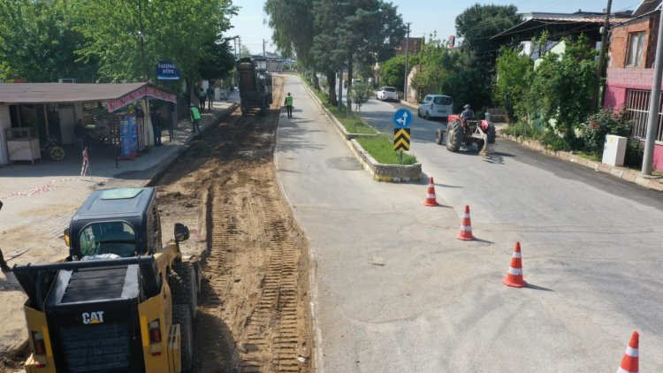 BÜYÜKŞEHİR ÇALIŞIYOR, AYDIN’IN YOLLARI YENİLENİYOR!