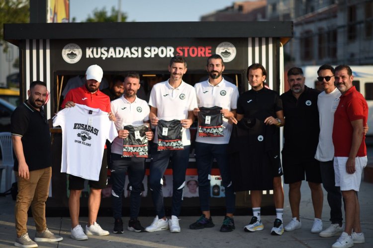 KUŞADASISPOR STORE AÇILDI