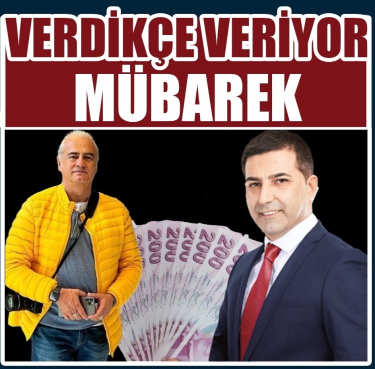 VERDİKÇE VERİYOR MÜBAREK !!