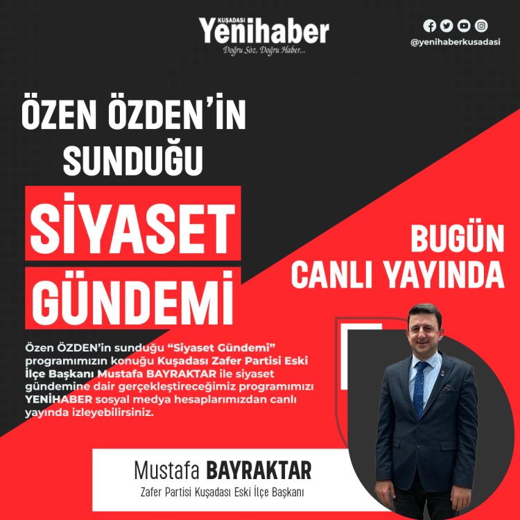 ÖZEN ÖZDEN'NİN SUNUMUYLA BUGÜN "SİYASET GÜNDEMİNDE"