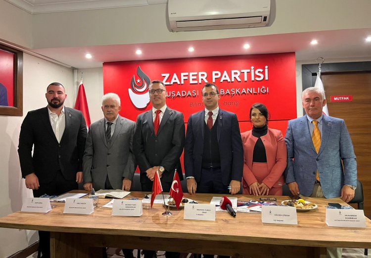 ZAFER PARTİ BASINLA BULUŞTU