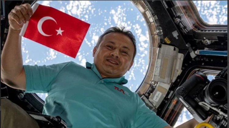 İLK ASTRONOT GERİ DÖNÜŞ YOLUNDA!