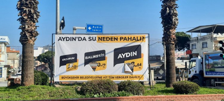 KÖŞK'TEKİ AFİŞLERE ÇİRKİN SALDIRI!