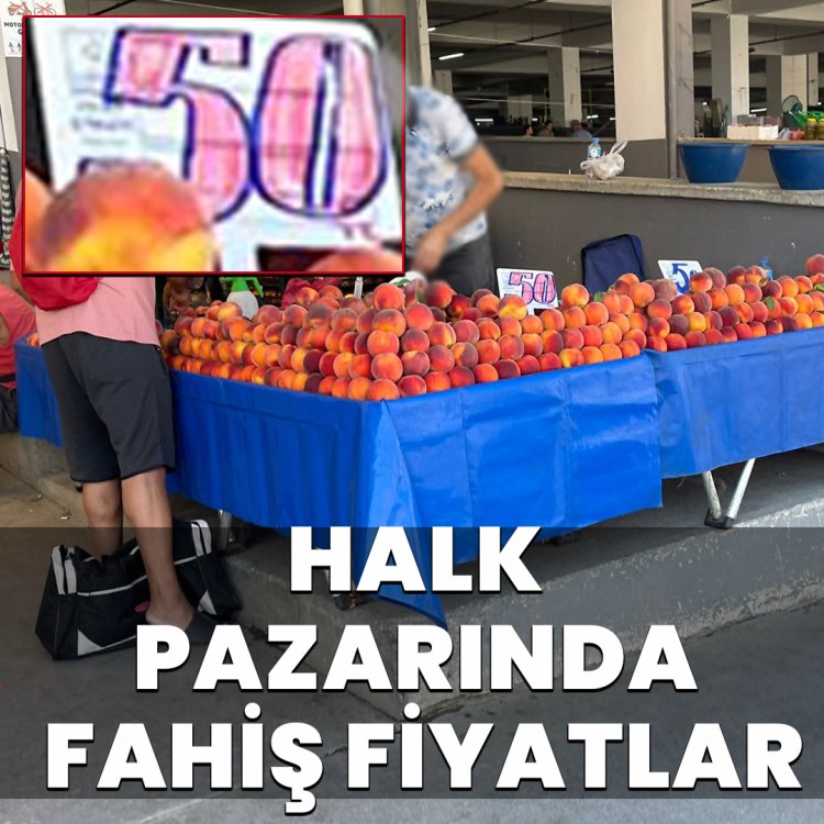 KUŞADASI PAZARI FAHİŞ FİYATLARLA DİKKAT ÇEKİYOR